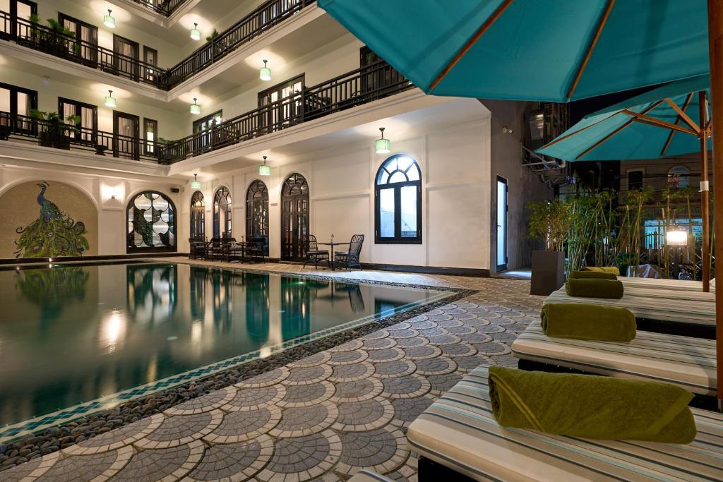 Bazén v ubytování Hoi An Delicacy Hotel & Spa nebo v jeho okolí