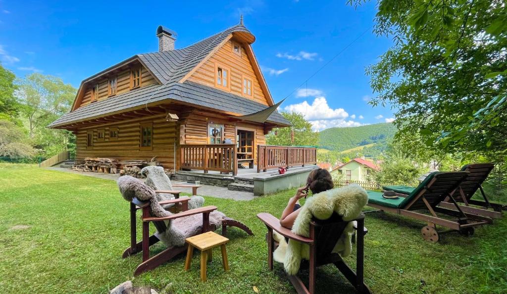 Príroda v okolí horskej chaty