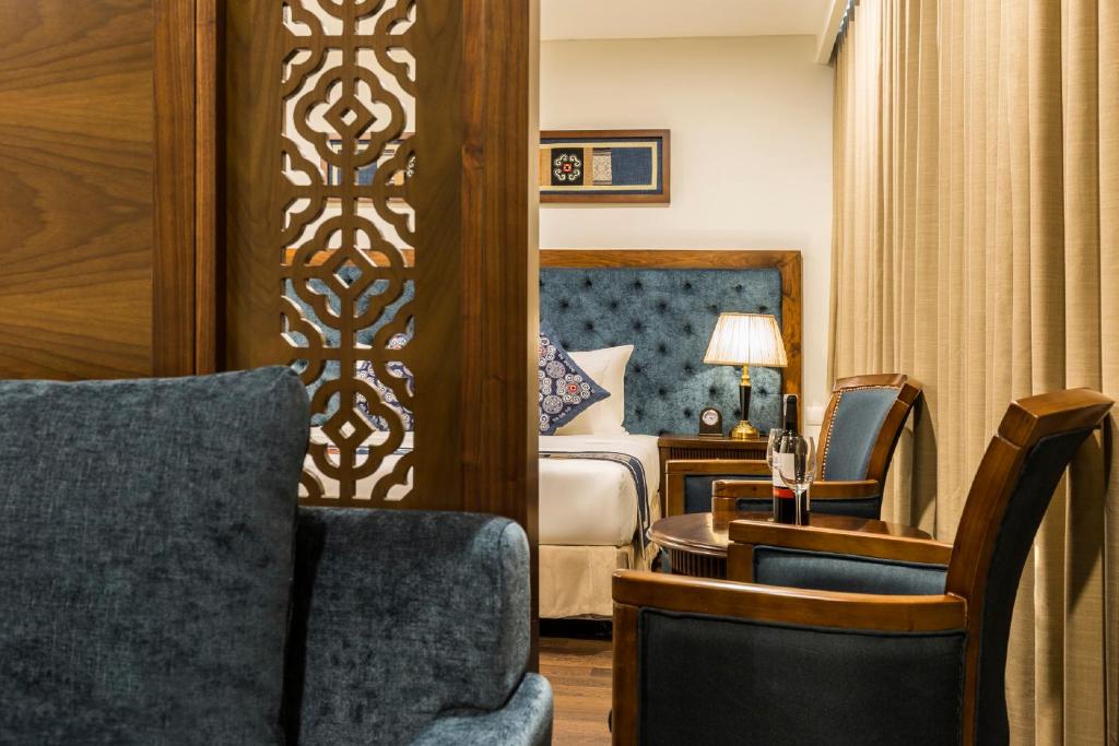 Posezení v ubytování Balcona Hotel Da Nang