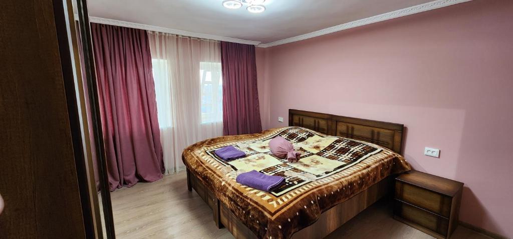Postel nebo postele na pokoji v ubytování my home
