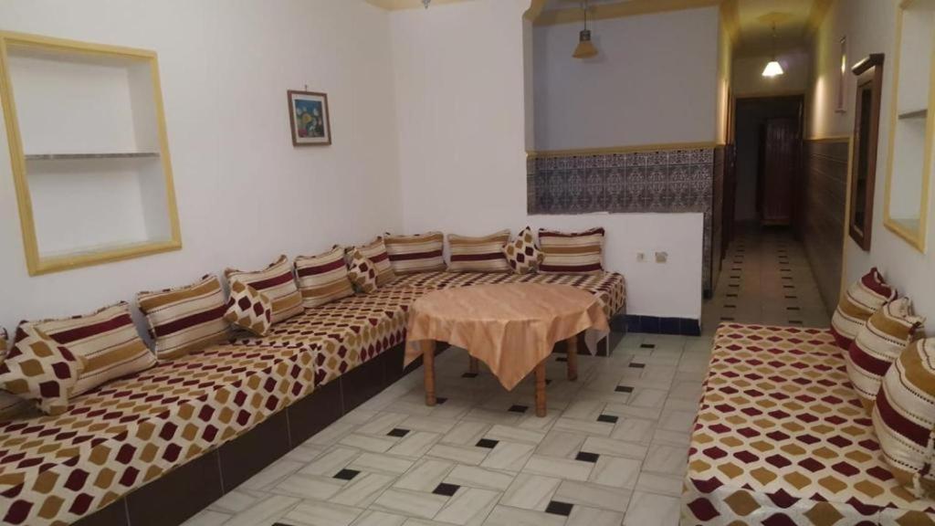 Posezení v ubytování Residence Mediterranee
