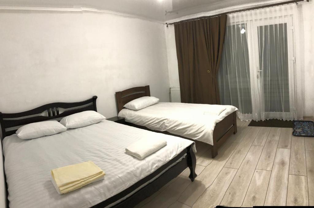 Postel nebo postele na pokoji v ubytování Cottage v Gorakh