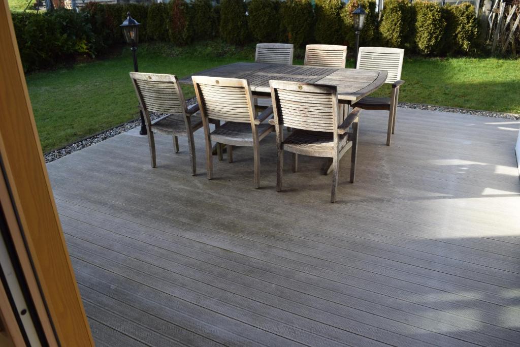 Patio alebo iná vonkajšia časť ubytovania Ski apartment St. Johann in Tirol, Kitzbuheler Alpen