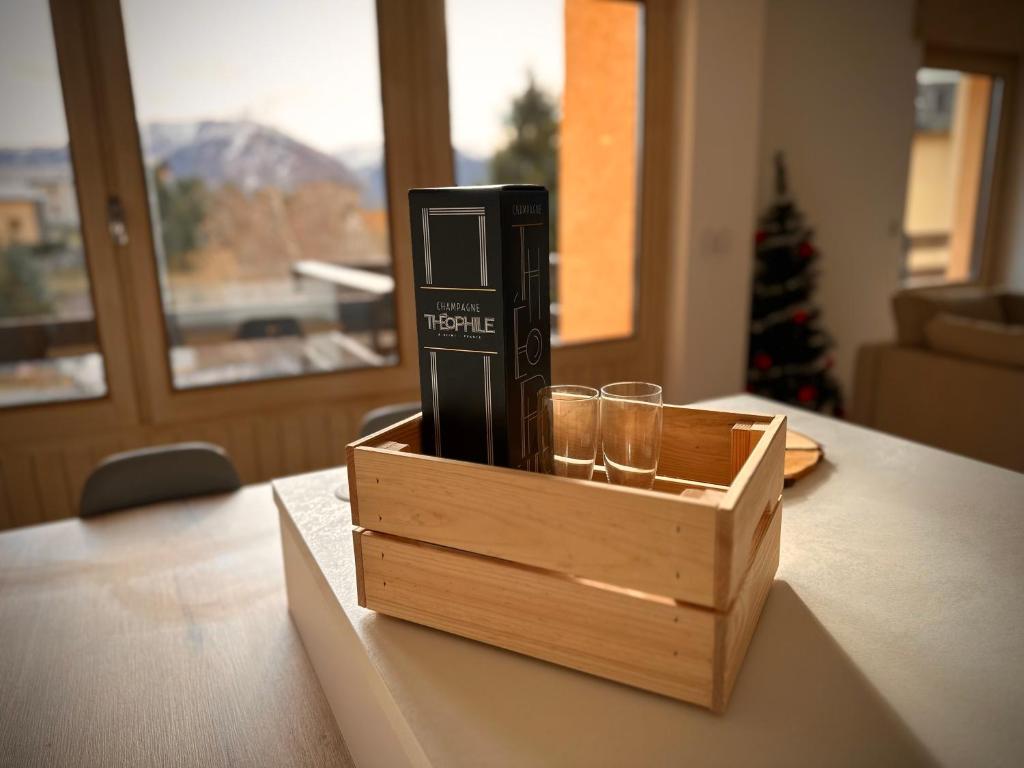 Nespecifikovaný výhled na hory nebo výhled na hory při pohledu z apartmánu