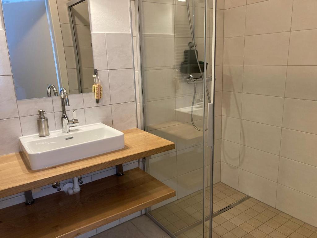 Koupelna v ubytování Ferienwohnung MINA - Rattendorf