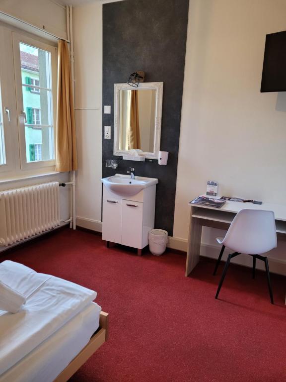 Zunfthaus zur Rebleuten - Chambre Simple Avec Salle De Bain Partagée