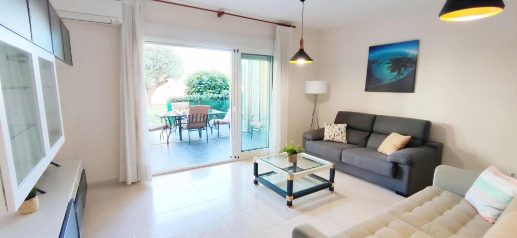 Posezení v ubytování Apartamento Pont Sec by DENIA COSTA
