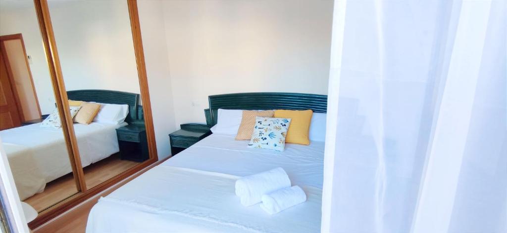 Postel nebo postele na pokoji v ubytování Apartamento Pont Sec by DENIA COSTA