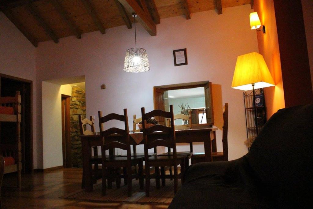Uma rea de estar em Casa da Comareira