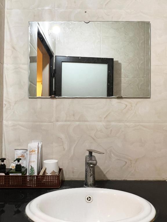 Koupelna v ubytování Ha Giang Ali Hostel