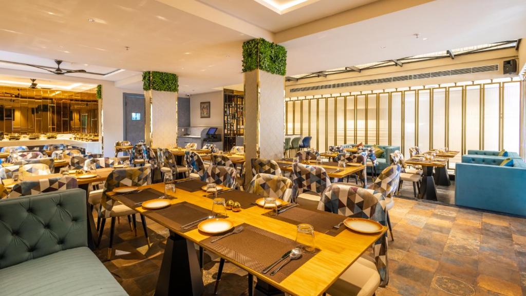 Restaurace v ubytování Renest Calangute Goa