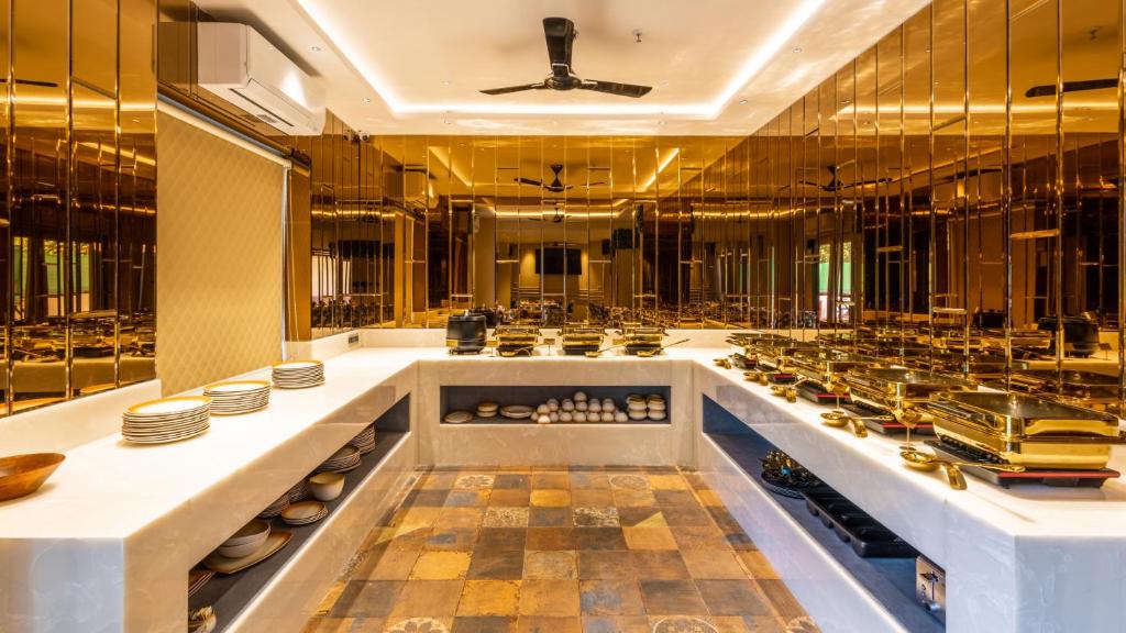 Restaurace v ubytování Renest Calangute Goa