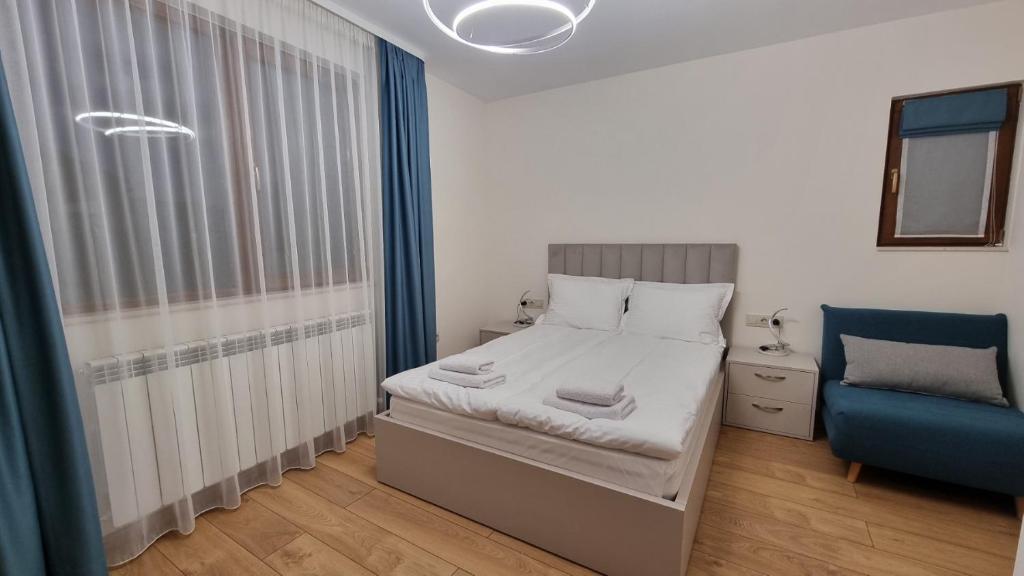 Postel nebo postele na pokoji v ubytování Guest House Gogemi