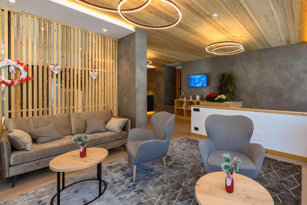 Posezení v ubytování Bepy Hotel Garni