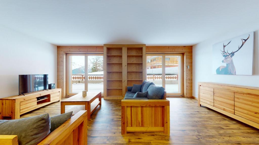 Les Mayens MA 002 - LUXURY apartment 6 pers - Resim 5