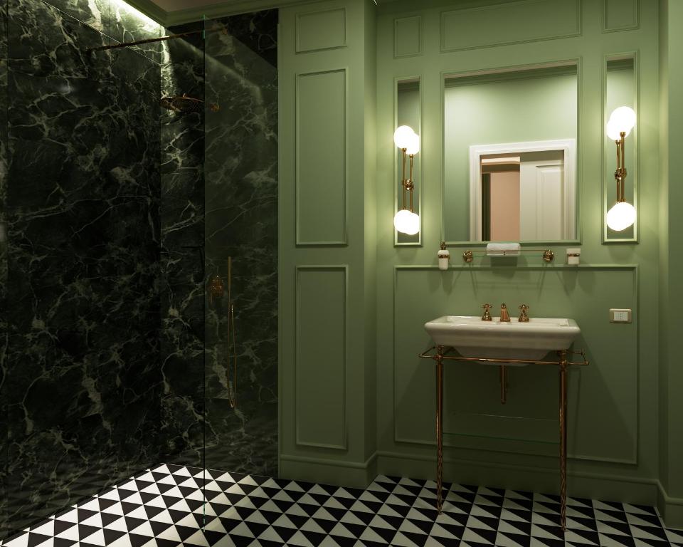 A bathroom at Hotel La Gemma