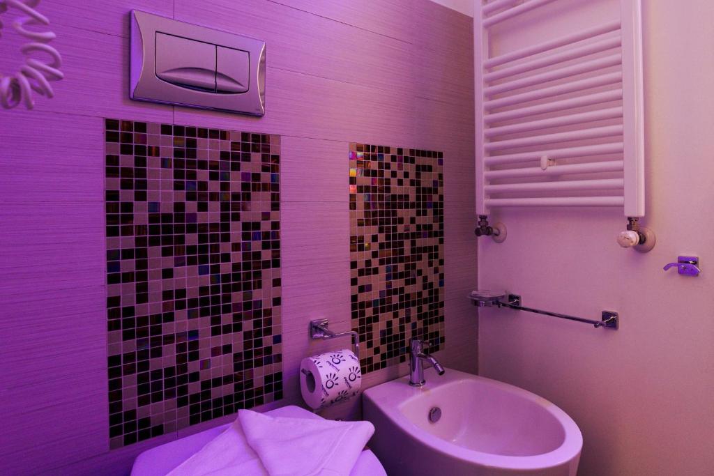 Koupelna v ubytování A Casa Di Grazia