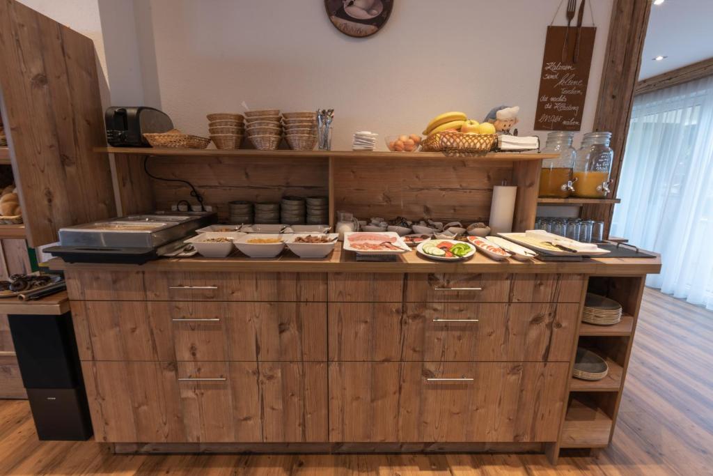 Cucina o angolo cottura di Pension Rainer
