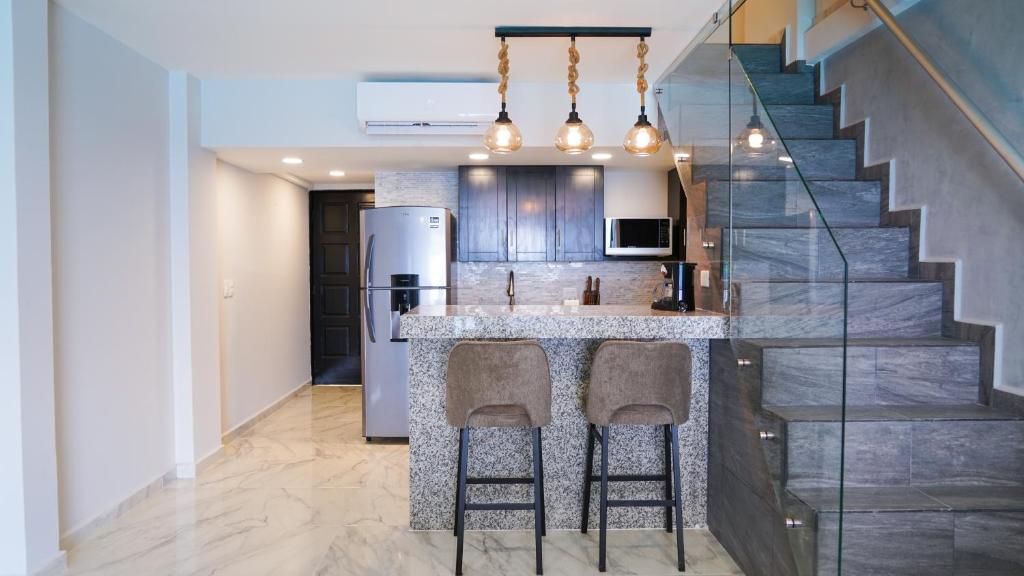 Luxury Caribbean Condos By Salvia Cancun BeachFront - Appartement Met Balkon