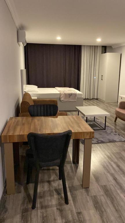 Posezení v ubytování Yücemek Apart