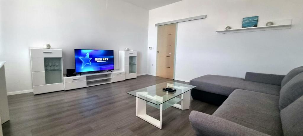 TV a/nebo společenská místnost v ubytování Apartment Lori - beautiful view