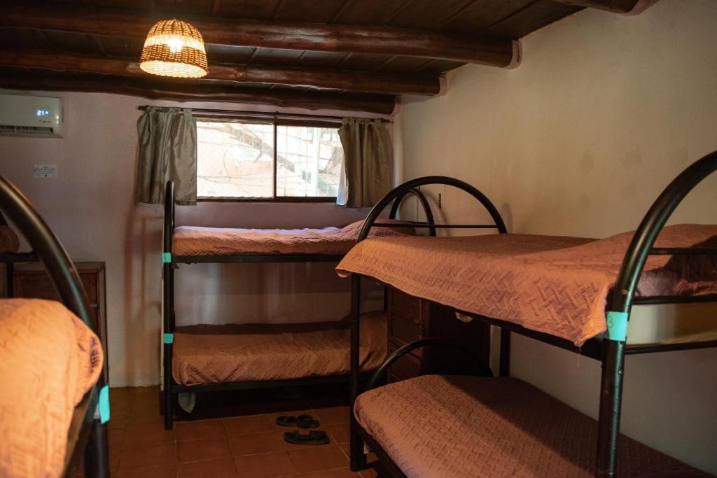 Postel nebo postele na pokoji v ubytování Hostel La Botella de Leche - Tamarindo
