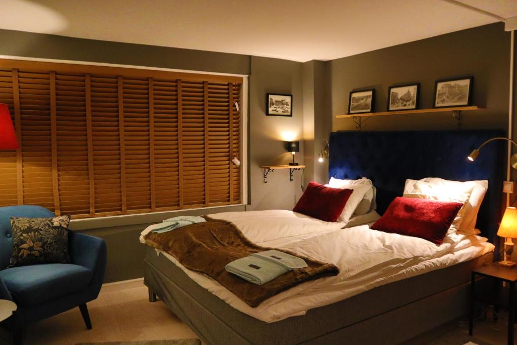 Postel nebo postele na pokoji v ubytování Göte`s B&B