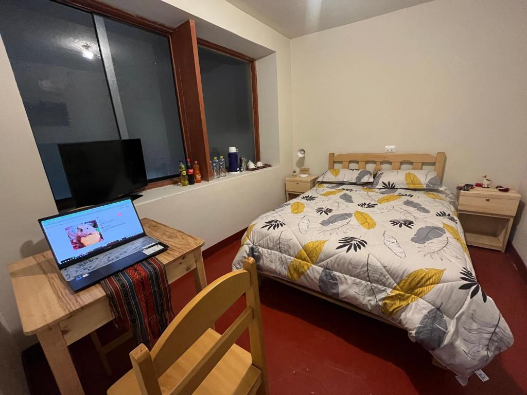 Letto o letti in una camera di The Sleepy Mouse