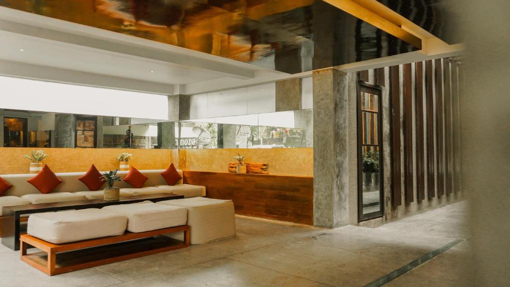 Posezení v ubytování Annora Villas Seminyak
