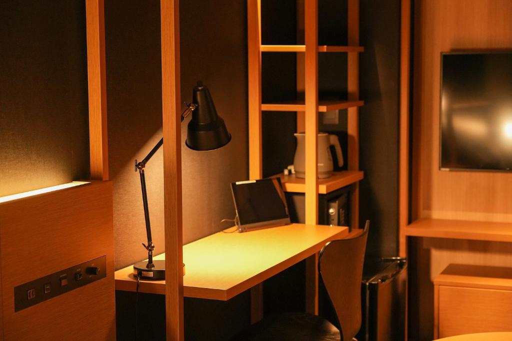 TV a/nebo společenská místnost v ubytování N Plus Hotel Akihabara