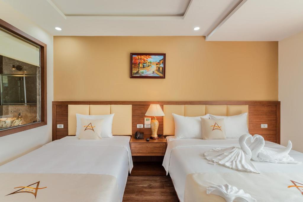 Phòng Giường Đôi/2 Giường Đơn Nhìn Ra Vườn