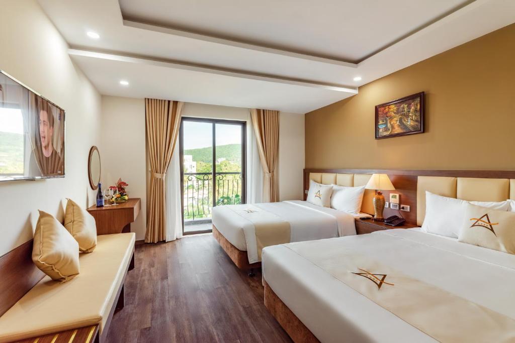 Phòng Giường Đôi/2 Giường Đơn Nhìn Ra Vườn