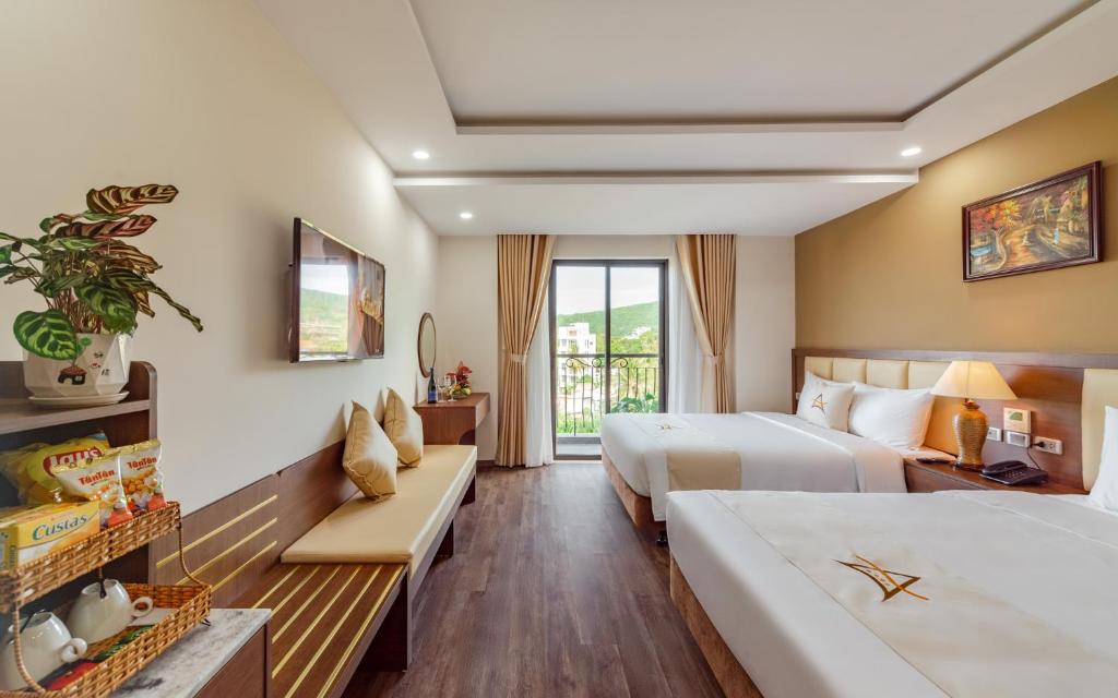 Phòng Giường Đôi/2 Giường Đơn Nhìn Ra Vườn