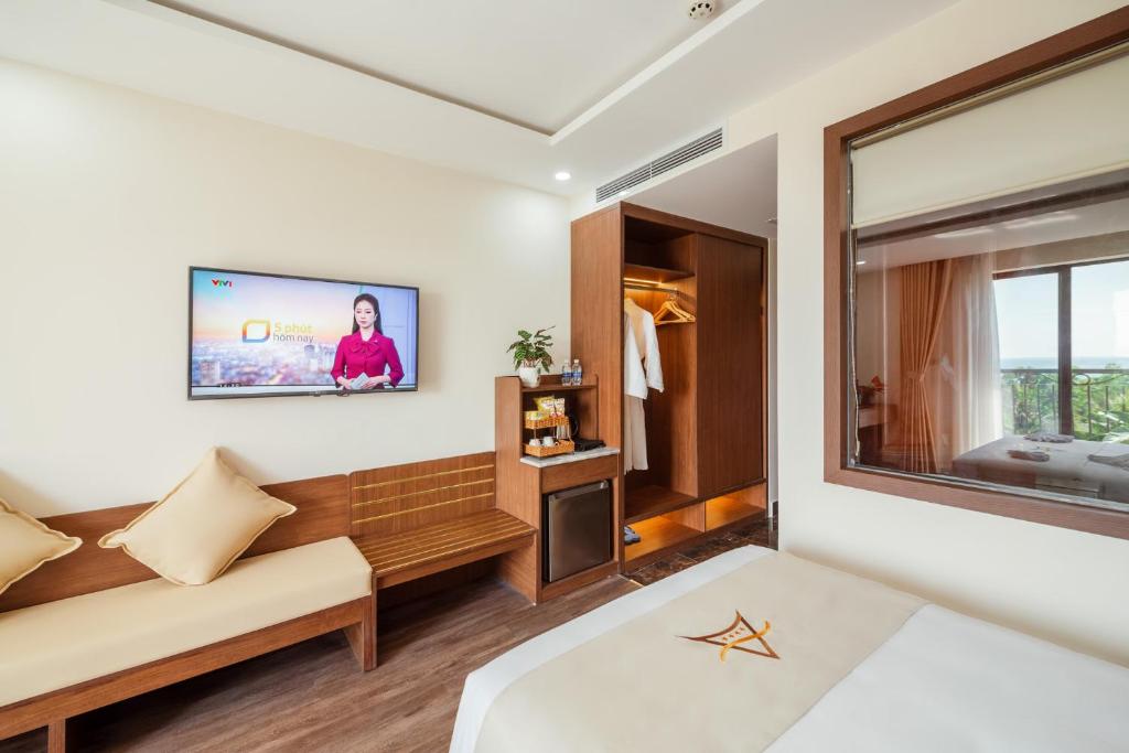 Phòng Giường Đôi/2 Giường Đơn Nhìn Ra Biển