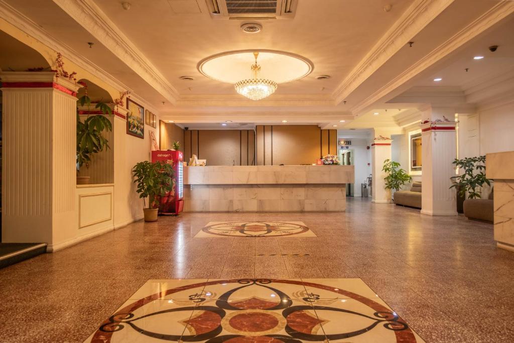 Vstupní hala nebo recepce v ubytování Miri Hotel