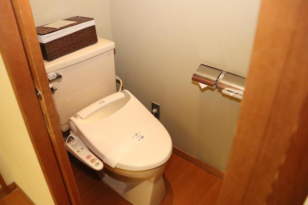 Koupelna v ubytování Hotel Ichii