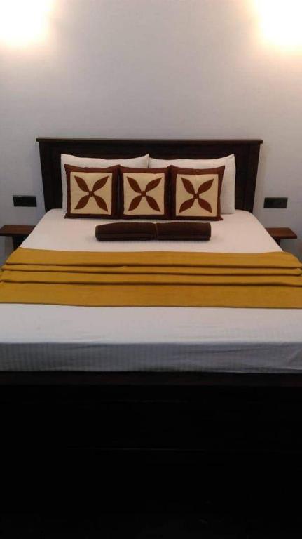 Postel nebo postele na pokoji v ubytování Green Leaf Resort