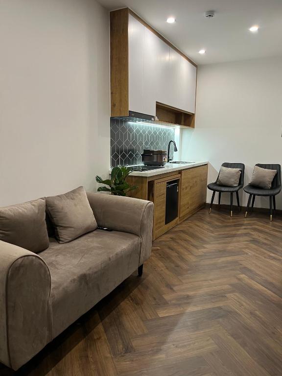 Nhà bếp/bếp nhỏ tại LE CIMENT - Apartment Hotel