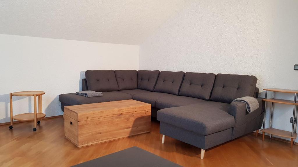 Posezení v ubytování FeWo D&S Reußwig