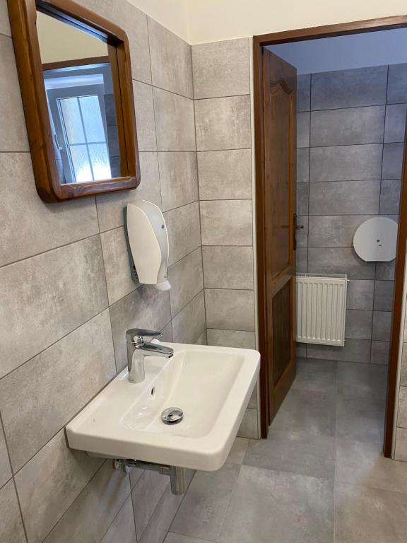 Koupelna v ubytování Relax Centrum Gól