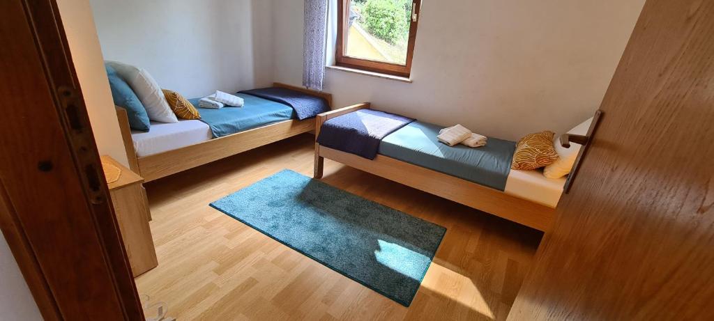 Postel nebo postele na pokoji v ubytování Hidden Pearl