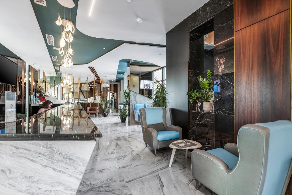 Posezení v ubytování Hotel Bracera