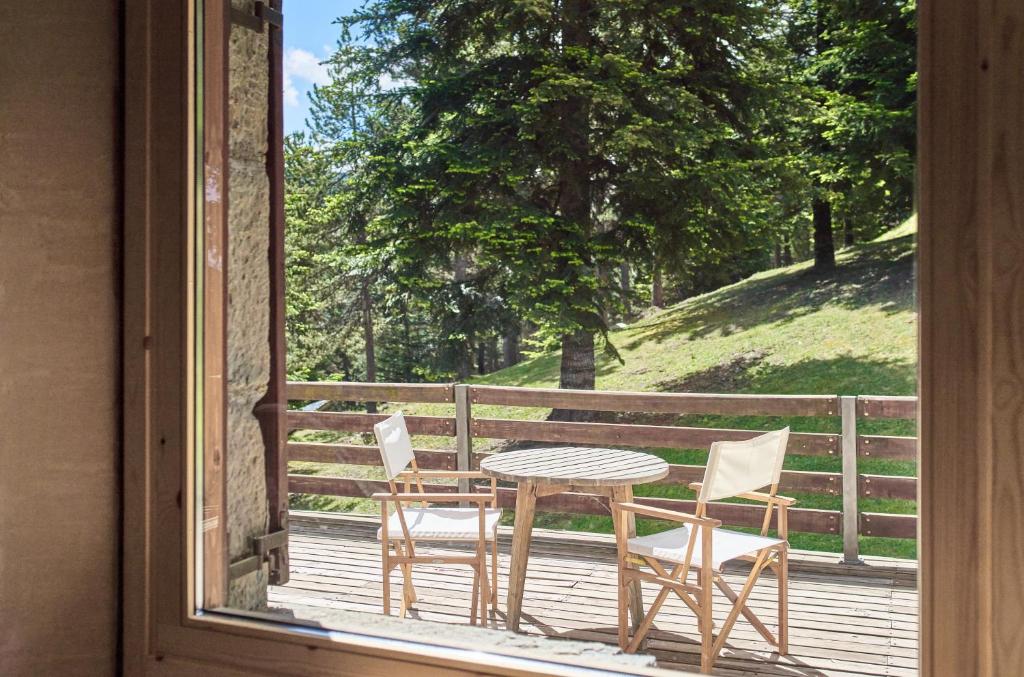Balkón nebo terasa v ubytování Casa Pyrenees - Slow Life Refuge