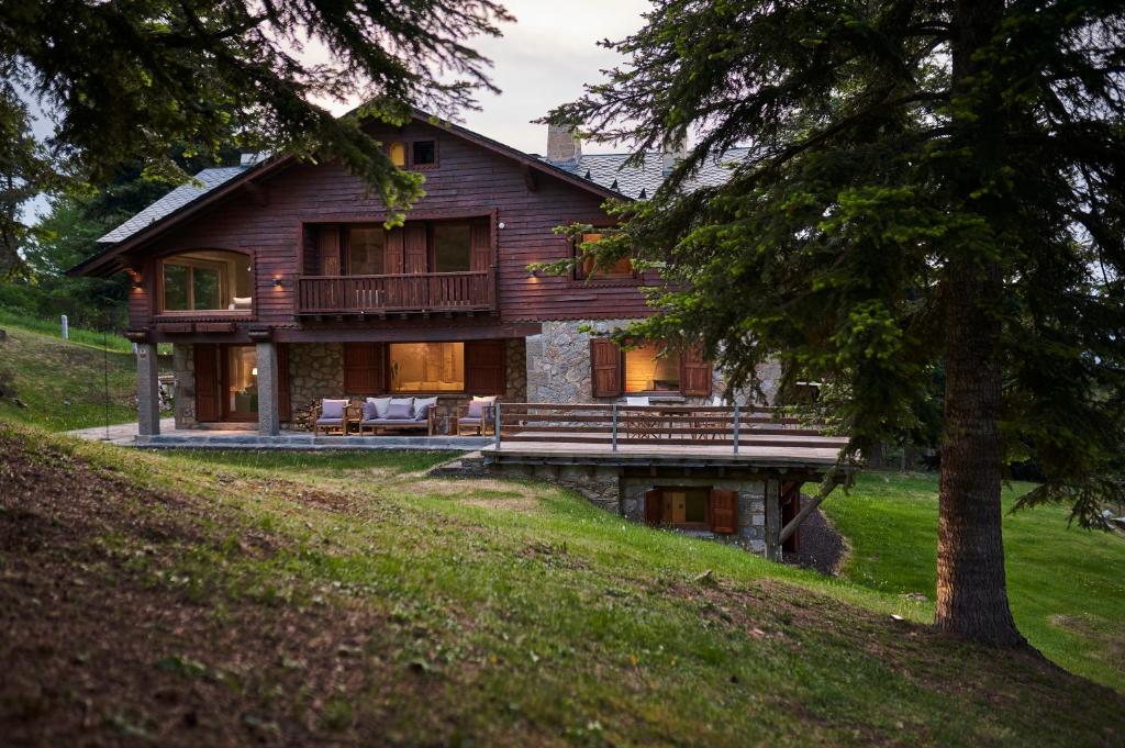 Zahrada ubytování Casa Pyrenees - Slow Life Refuge