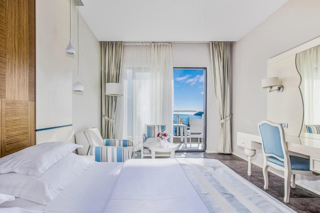 Postel nebo postele na pokoji v ubytování Hotel Bracera