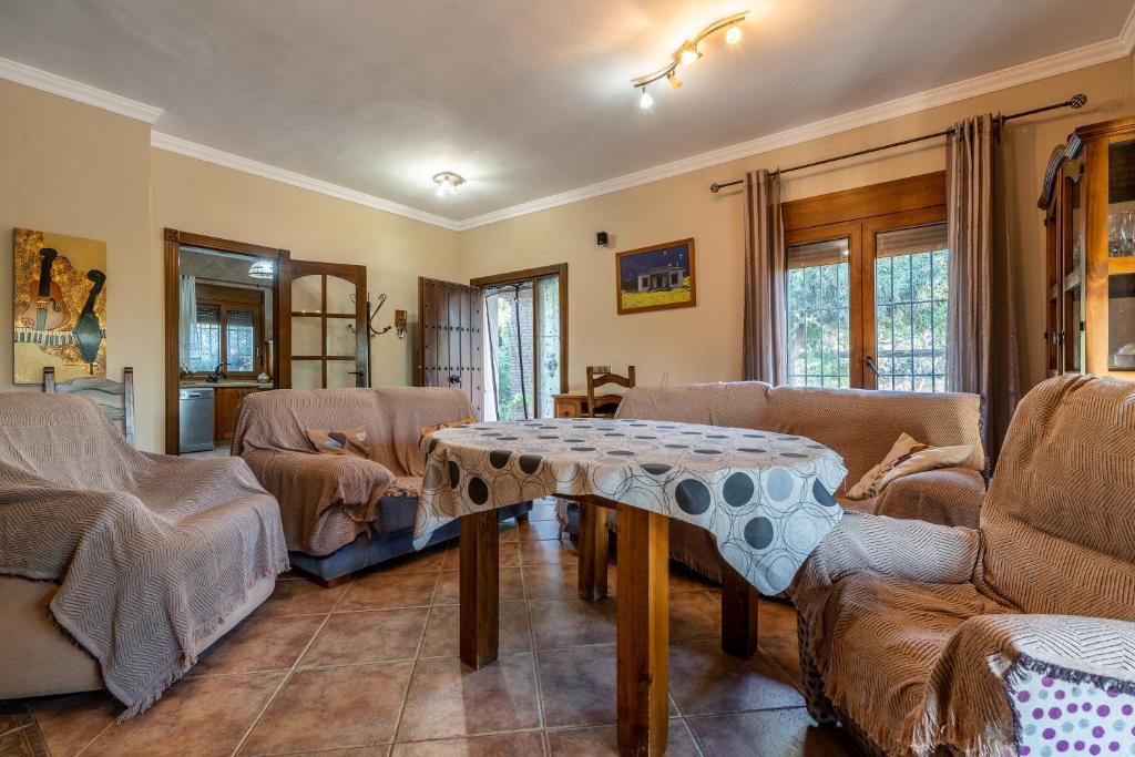 Posedenie v ubytovaní Hacienda La Carreta