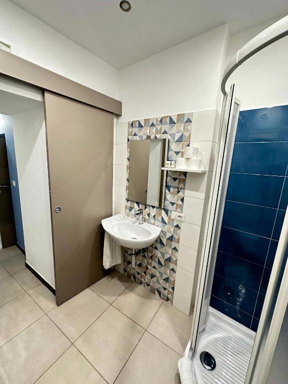 A bathroom at Notti Magiche