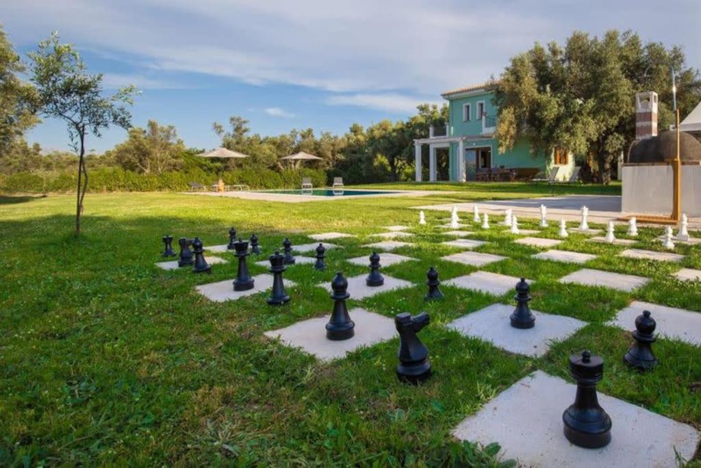 Ogród w obiekcie Villa Asprolia