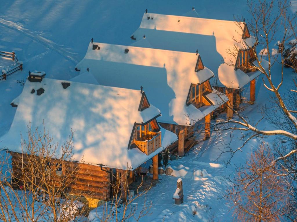 Osada Gąsienica Centrum Zakopane v zimě