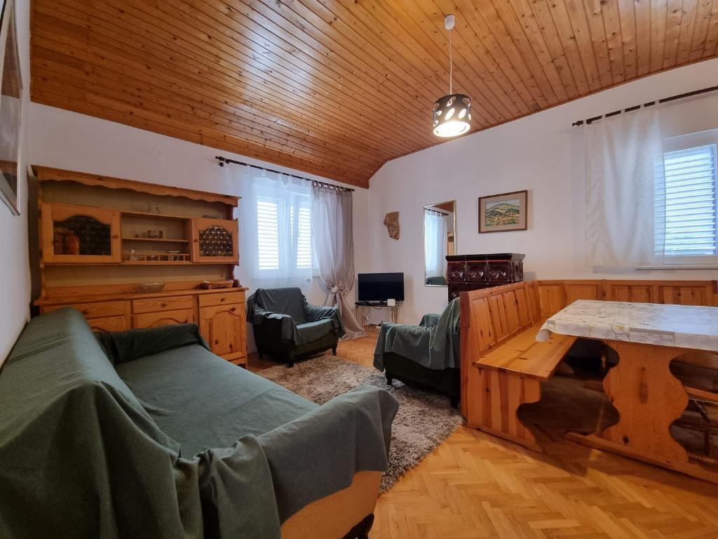 Posezení v ubytování Apartment Zen